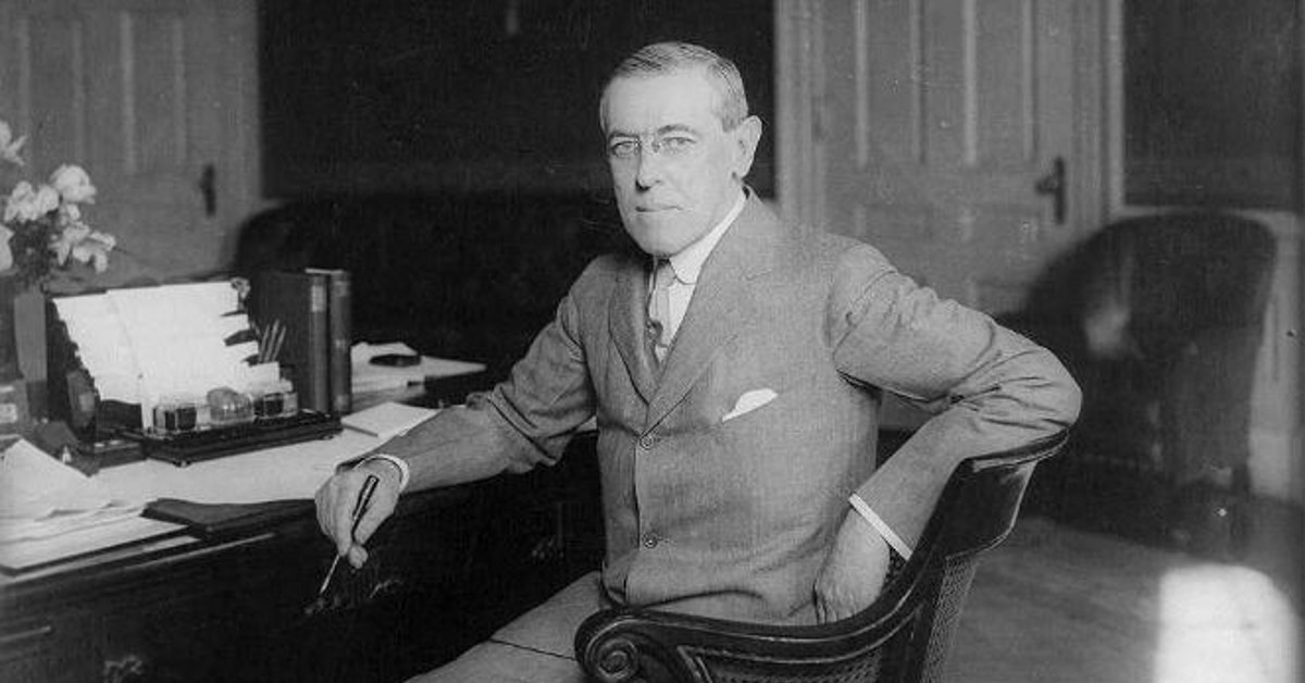 Thomas Woodrow Wilson creating a sovereign state of Poland